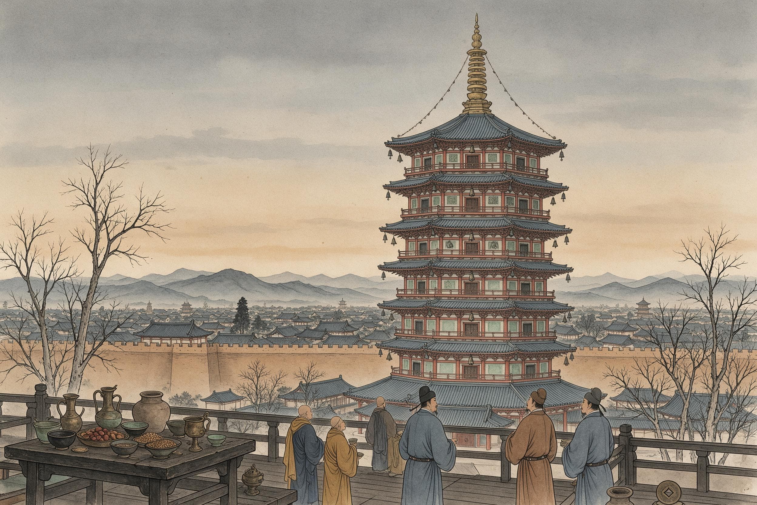 The Tower That Rang: Yongning Monastery's Pagoda — Article illustration
