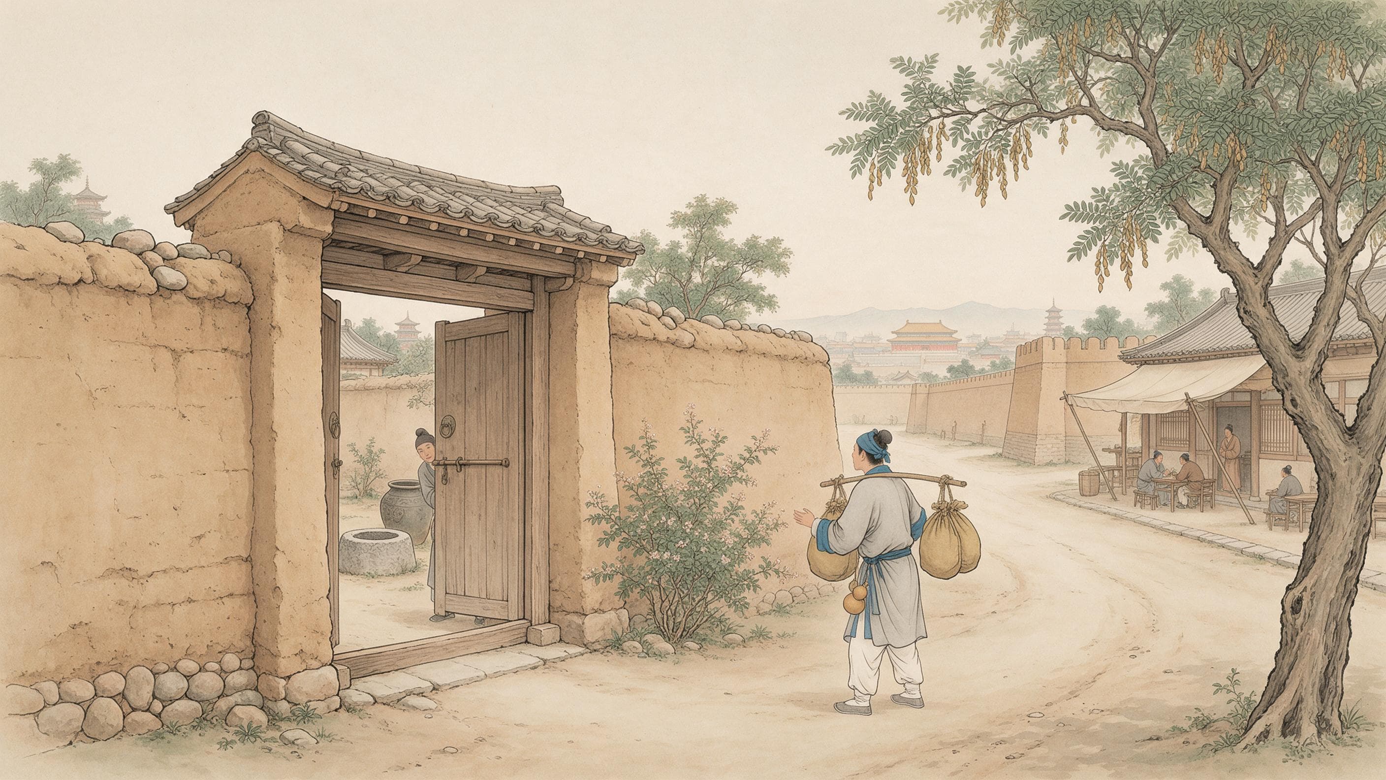How People Lived in Tang Chang'an: Wards, Walled Yards and a Rented House with Peonies — Article illustration