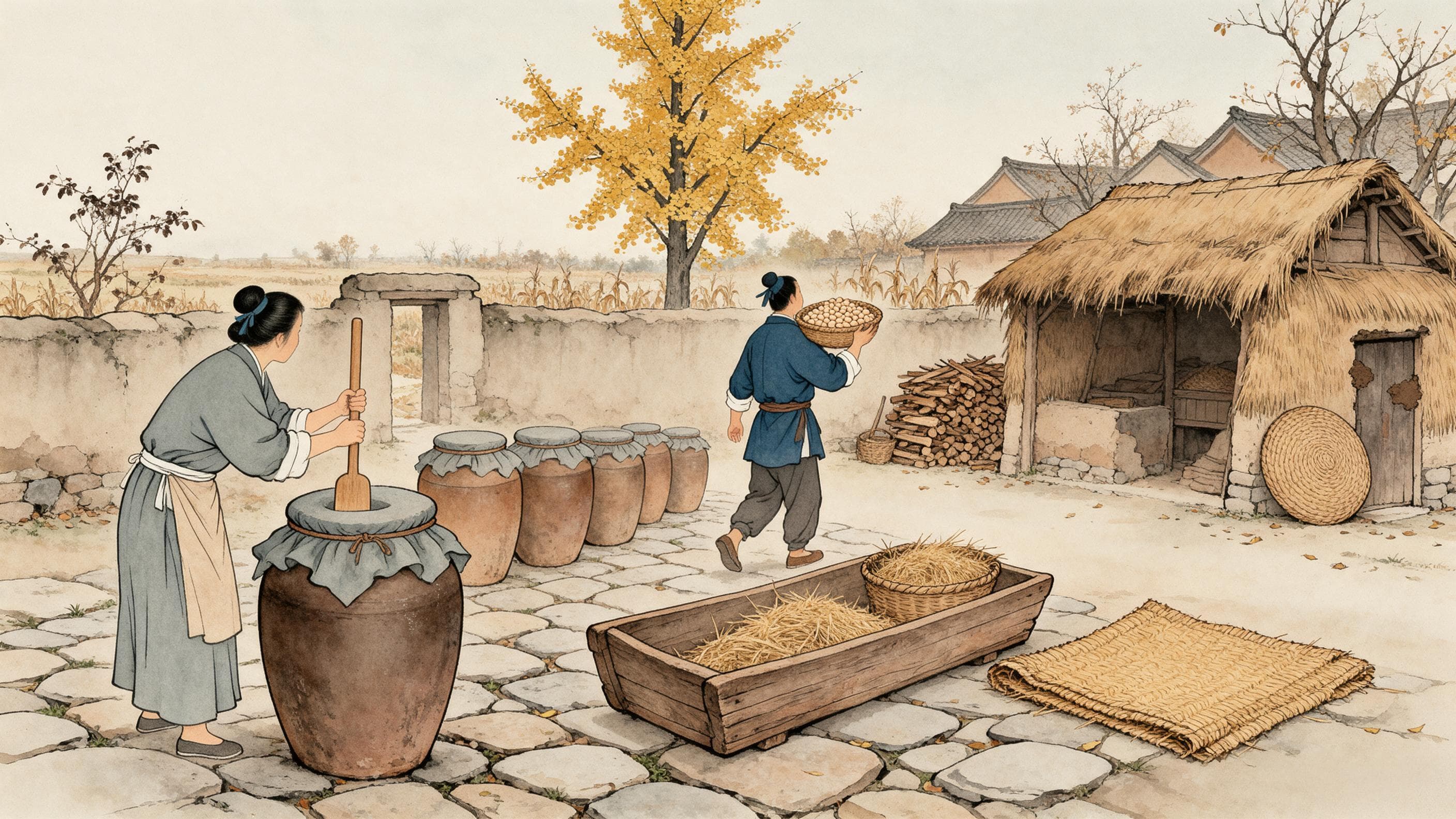 醤と豉——百二十甕と三斗の豆 — 記事の挿絵